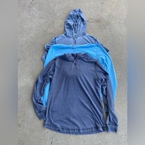 3 Lucky Brand Venice Burnout Long Sleeve with Hood